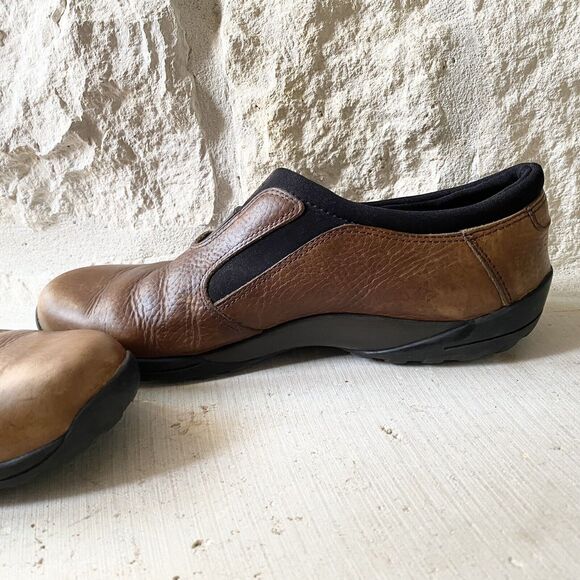 RJ Colt Robin Women's Slip On Shoes Sz 8 M Brown Leather Comfort Outdoor Walk - Picture 6 of 9